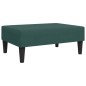 vidaXL Juego de sofás 2 piezas terciopelo verde oscuro vidaXL Juego de sofás 2 piezas terciopelo verde oscuro