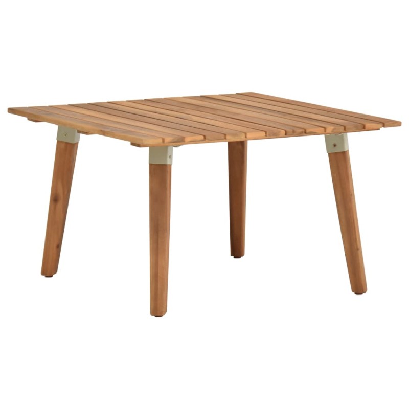 vidaXL Mesa de centro de jardín madera maciza de acacia 60x60x36 cm vidaXL Mesa de centro de jardín madera maciza de acacia 60x60x36 cm