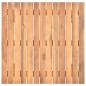 vidaXL Mesa de centro de jardín madera maciza de acacia 60x60x36 cm vidaXL Mesa de centro de jardín madera maciza de acacia 60x60x36 cm