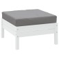 vidaXL Cojín para sofá de palets tela Oxford gris 60x60x8 cm vidaXL Cojín para sofá de palets tela Oxford gris 60x60x8 cm