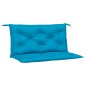 vidaXL Cojines de banco de jardín 2 uds azul claro 100x50x7 cm vidaXL Cojines de banco de jardín 2 uds azul claro 100x50x7 cm