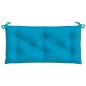vidaXL Cojines de banco de jardín 2 uds azul claro 100x50x7 cm vidaXL Cojines de banco de jardín 2 uds azul claro 100x50x7 cm