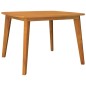 vidaXL Mesa de jardín madera maciza de acacia 110x110x75 cm vidaXL Mesa de jardín madera maciza de acacia 110x110x75 cm
