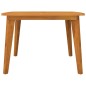 vidaXL Mesa de jardín madera maciza de acacia 110x110x75 cm vidaXL Mesa de jardín madera maciza de acacia 110x110x75 cm