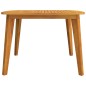 vidaXL Mesa de jardín madera maciza de acacia 110x110x75 cm vidaXL Mesa de jardín madera maciza de acacia 110x110x75 cm