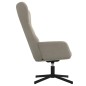 vidaXL Sillón de relax con reposapiés terciopelo gris claro vidaXL Sillón de relax con reposapiés terciopelo gris claro