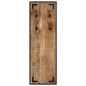 vidaXL Perchero madera maciza de mango rugosa 35x8x110 cm vidaXL Perchero madera maciza de mango rugosa 35x8x110 cm