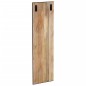 vidaXL Perchero madera maciza de mango rugosa 35x8x110 cm vidaXL Perchero madera maciza de mango rugosa 35x8x110 cm