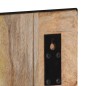 vidaXL Perchero madera maciza de mango rugosa 35x8x110 cm vidaXL Perchero madera maciza de mango rugosa 35x8x110 cm