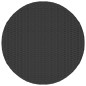 vidaXL Mesa de jardín ratán sintético negro 70x70x73 cm