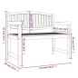 vidaXL Juego de comedor para jardín 4 piezas madera maciza de teca vidaXL Juego de comedor para jardín 4 piezas madera maciza de teca