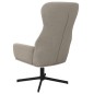 vidaXL Sillón de relax con reposapiés terciopelo gris claro vidaXL Sillón de relax con reposapiés terciopelo gris claro