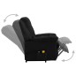 vidaXL Sillón de masaje elevable tela negro vidaXL Sillón de masaje elevable tela negro