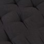 vidaXL Cojín para palés algodón negro 120x40x7 cm vidaXL Cojín para palés algodón negro 120x40x7 cm