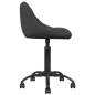 vidaXL Silla de comedor de terciopelo negro vidaXL Silla de comedor de terciopelo negro