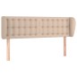 vidaXL Cabecero de cuero sintético color capuchino 147x23x78/88 cm vidaXL Cabecero de cuero sintético color capuchino 147x23x78/88 cm