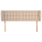 vidaXL Cabecero de cuero sintético color capuchino 147x23x78/88 cm vidaXL Cabecero de cuero sintético color capuchino 147x23x78/88 cm