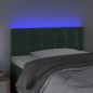 vidaXL Cabecero con LED de terciopelo verde oscuro 100x5x78/88 cm vidaXL Cabecero con LED de terciopelo verde oscuro 100x5x78/88 cm