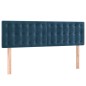 vidaXL Cabecero con LED de terciopelo marrón oscuro 144x5x78/88 cm vidaXL Cabecero con LED de terciopelo marrón oscuro 144x5x78/88 cm
