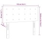 vidaXL Cabecero con LED de terciopelo rosa 100x5x78/88 cm vidaXL Cabecero con LED de terciopelo rosa 100x5x78/88 cm