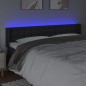 vidaXL Cabecero con LED cuero sintético negro 163x16x78/88 cm vidaXL Cabecero con LED cuero sintético negro 163x16x78/88 cm