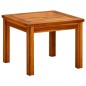 vidaXL Mesa de centro de jardín madera maciza de acacia 45x45x36 cm