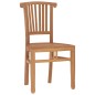 vidaXL Juego de comedor para jardín 5 piezas madera maciza de teca vidaXL Juego de comedor para jardín 5 piezas madera maciza de teca