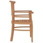 vidaXL Juego de comedor de jardín 7 piezas madera maciza de teca vidaXL Juego de comedor de jardín 7 piezas madera maciza de teca