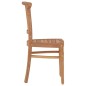 vidaXL Juego de comedor para jardín 5 piezas madera maciza de teca vidaXL Juego de comedor para jardín 5 piezas madera maciza de teca