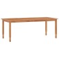 vidaXL Juego de comedor de jardín 7 piezas madera maciza de teca vidaXL Juego de comedor de jardín 7 piezas madera maciza de teca