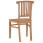 vidaXL Juego de comedor para jardín 5 piezas madera maciza de teca vidaXL Juego de comedor para jardín 5 piezas madera maciza de teca