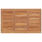 vidaXL Juego de comedor para jardín 5 piezas madera maciza de teca vidaXL Juego de comedor para jardín 5 piezas madera maciza de teca