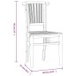 vidaXL Juego de comedor para jardín 5 piezas madera maciza de teca vidaXL Juego de comedor para jardín 5 piezas madera maciza de teca