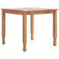 vidaXL Juego de comedor para jardín 3 pzas madera maciza de teca vidaXL Juego de comedor para jardín 3 pzas madera maciza de teca
