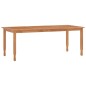 vidaXL Juego de comedor de jardín 7 piezas madera maciza de teca vidaXL Juego de comedor de jardín 7 piezas madera maciza de teca