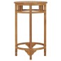 vidaXL Set mesa y sillas de bar de jardín 3 pzas madera maciza de teca vidaXL Set mesa y sillas de bar de jardín 3 pzas madera maciza de teca