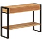 vidaXL Mesa consola madera maciza de mango 110x30x76 cm vidaXL Mesa consola madera maciza de mango 110x30x76 cm