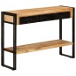 vidaXL Mesa consola madera maciza de mango 110x30x76 cm vidaXL Mesa consola madera maciza de mango 110x30x76 cm