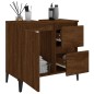 vidaXL Armario de baño madera contrachapada marrón roble 65x33x60 cm vidaXL Armario de baño madera contrachapada marrón roble 65x33x60 cm