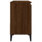 vidaXL Armario de baño madera contrachapada marrón roble 65x33x60 cm vidaXL Armario de baño madera contrachapada marrón roble 65x33x60 cm