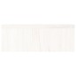 vidaXL Soporte de monitor madera maciza de pino blanco 50x27x10 cm