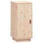vidaXL Aparador de madera maciza de pino 34x40x75 cm