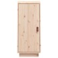 vidaXL Aparador de madera maciza de pino 34x40x75 cm