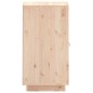 vidaXL Aparador de madera maciza de pino 34x40x75 cm
