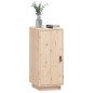 vidaXL Aparador de madera maciza de pino 34x40x75 cm