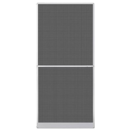 vidaXL Mosquitera con bisagras para puertas blanca 100x215 cm