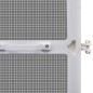 vidaXL Mosquitera con bisagras para puertas blanca 100x215 cm vidaXL Mosquitera con bisagras para puertas blanca 100x215 cm