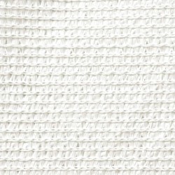 vidaXL Toldo de vela rectangular HDPE 4x6 m blanco