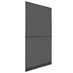 vidaXL Mosquitera con bisagras para puertas antracita 120x240 cm