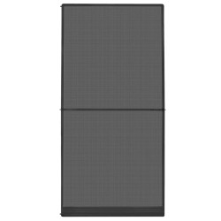 vidaXL Mosquitera con bisagras para puertas antracita 120x240 cm
